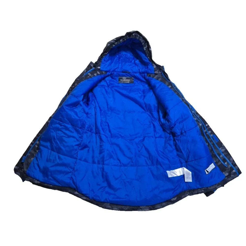 Eddie Bauer Youth 3 in 1 Jacket XL Water Resistant NWT Black Galaxy NWT